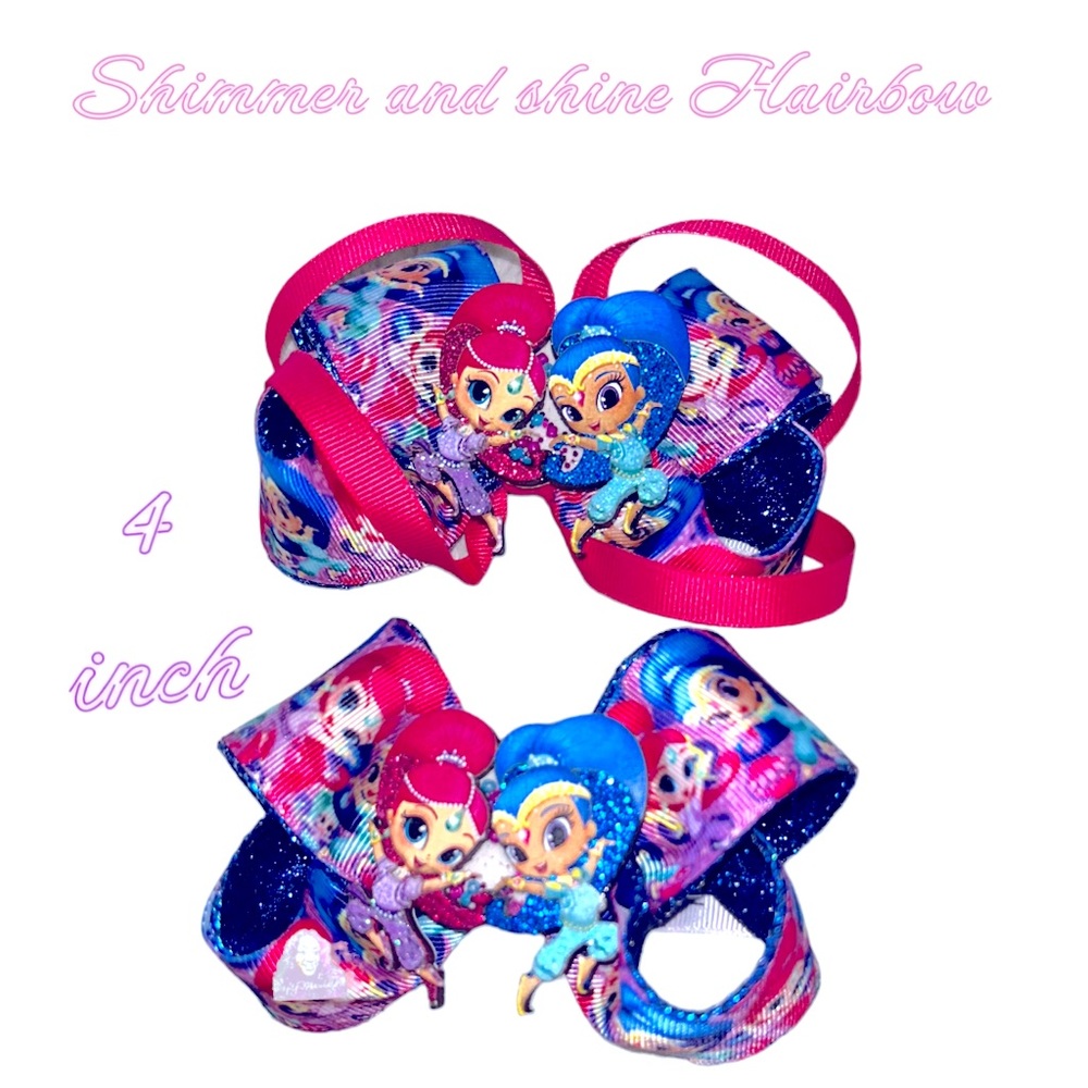 Shimmer and shine Hairbow 🎀
